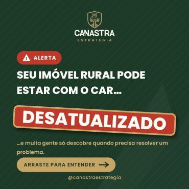 Seu imóvel pode estar com o CAR... Seu imóvel pode estar com o CAR...